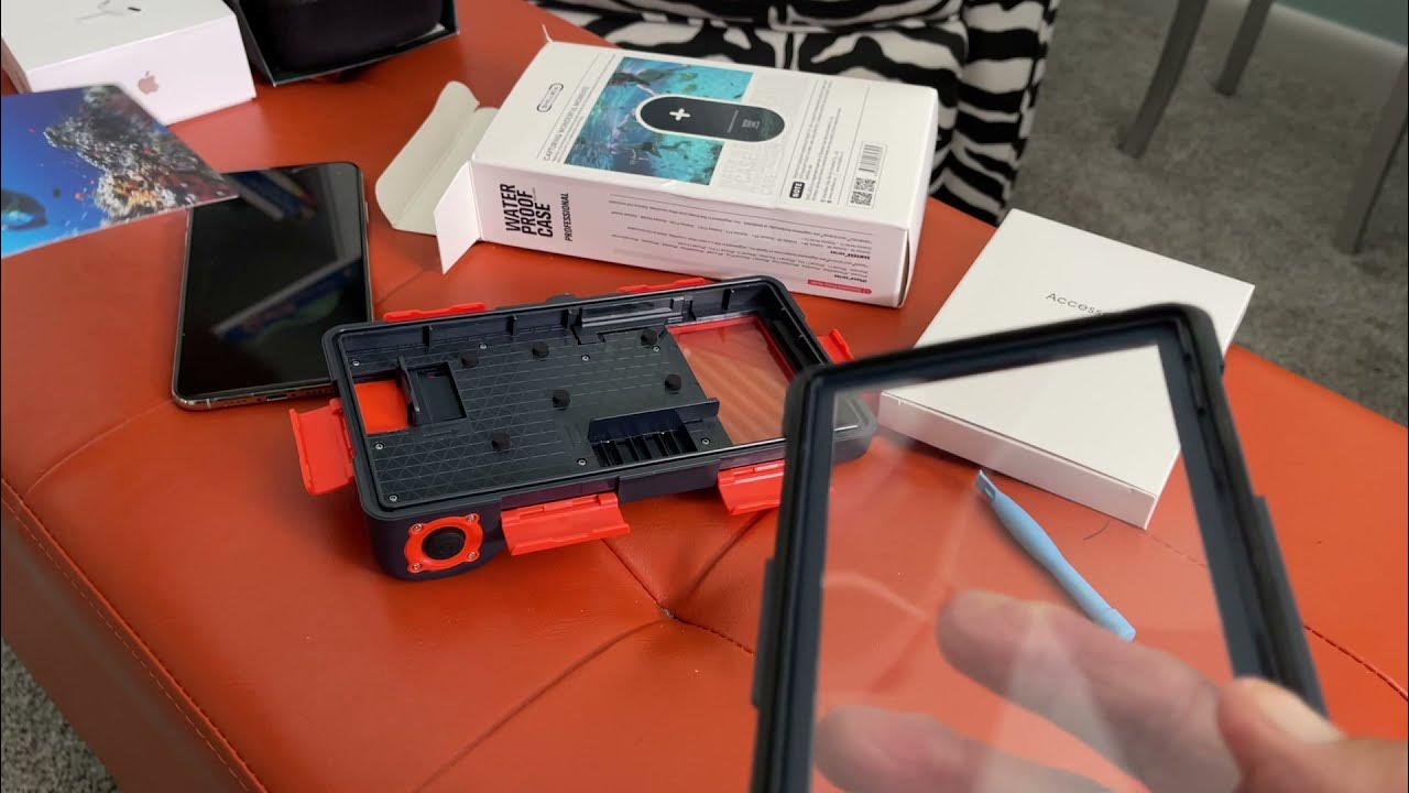 Unboxing the Shellbox Waterproof Case for iPhone 12 Pro YouTube