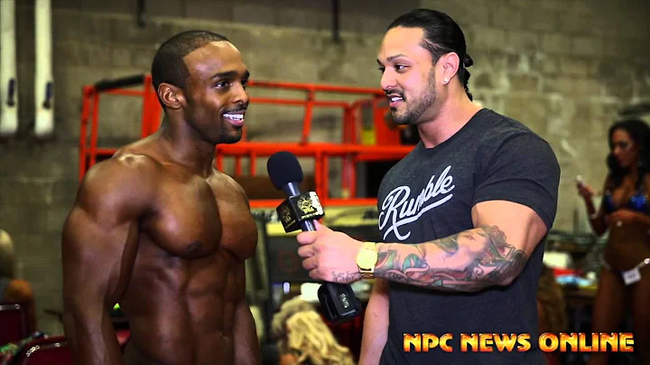 Men's Physique Winner Ryan Hinton