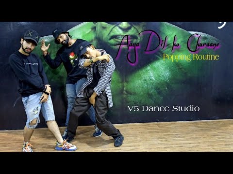 Remo - Popping Routine l V5 Dance Studio