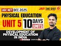 UGC NET Physical Education Unit 4 | Development Of Physical Education In India UGC NET By Gaurav Sir