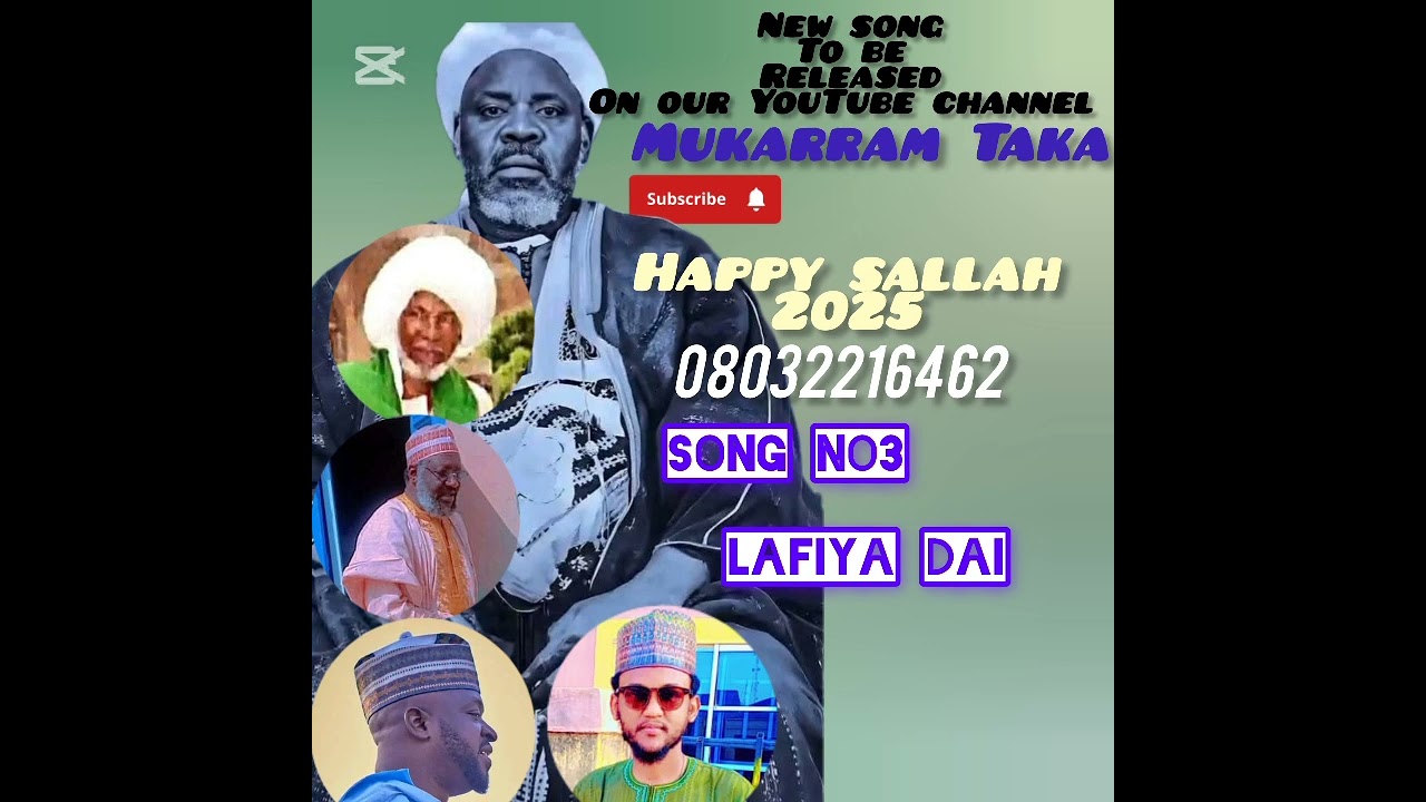 Mukarram Taka Lafiya Dai 2025