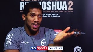 EXCLUSIVE: Anthony Joshua on dealing with defeat to Andy Ruiz Jr & preparing for the rematch 👊