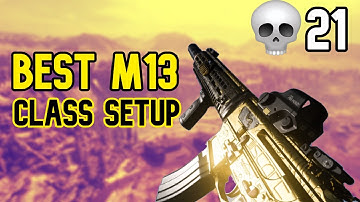 BEST M13 CLASS SETUP IN WARZONE!! (IT