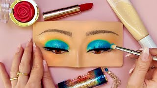 ASMR Makeup on MANNEQUIN 😴 ASMR Doing Your Makeup 💄 Layered Sounds, Makeup Tutorial, Application