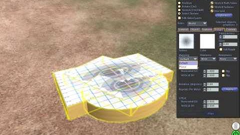 Texture aligning in Second Life