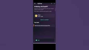 $1000/Day With Chat GPT | How to Make $1000/Day with ChatGPT for FREE | Tapswap Code Today