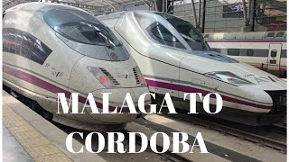 Spain Travel Malaga To Cordoba Fast Train Itinerary #traveltheworld #europe #explore