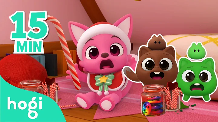 [🌟BEST] 🎄 🍫 Learn Colors with Treats (Christmas ver.)｜15min｜Yes Papa｜Christmas Hogi｜Hogi Pinkfong