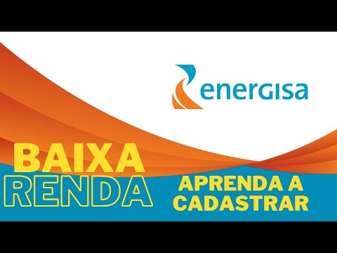 Como cadastrar Baixa Renda I *ENERGISA*