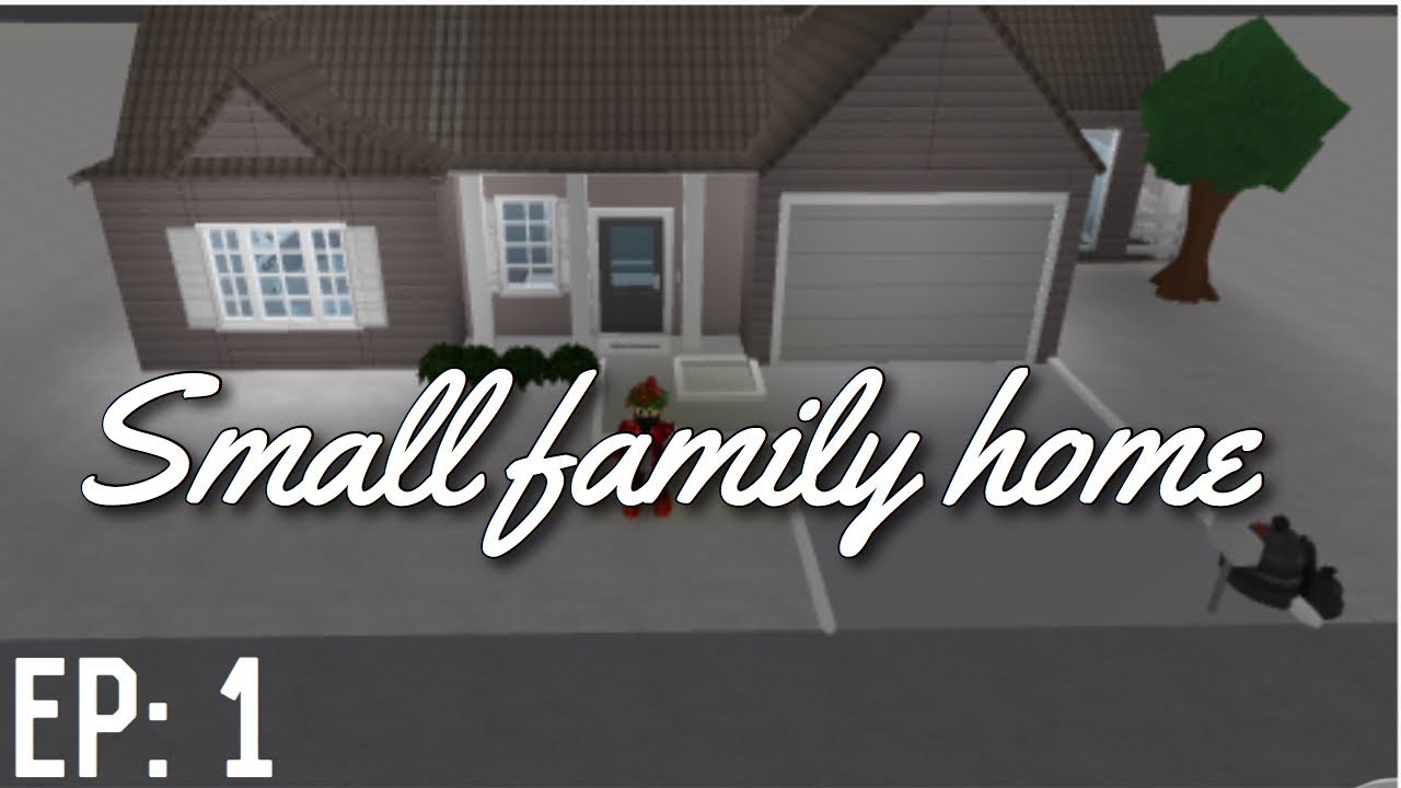 8k Small Modern Family Home Bloxburg