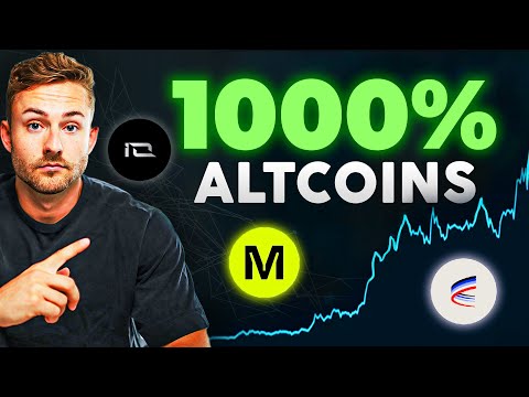 TOP 3 Altcoins To Buy Now BEFORE Crypto Pumps [100x Growth]