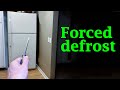 Forced defrost top-freezer #shorts