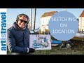 Pro tips for URBAN SKETCHERS from Ian Fennelly | Deutsche Untertitel