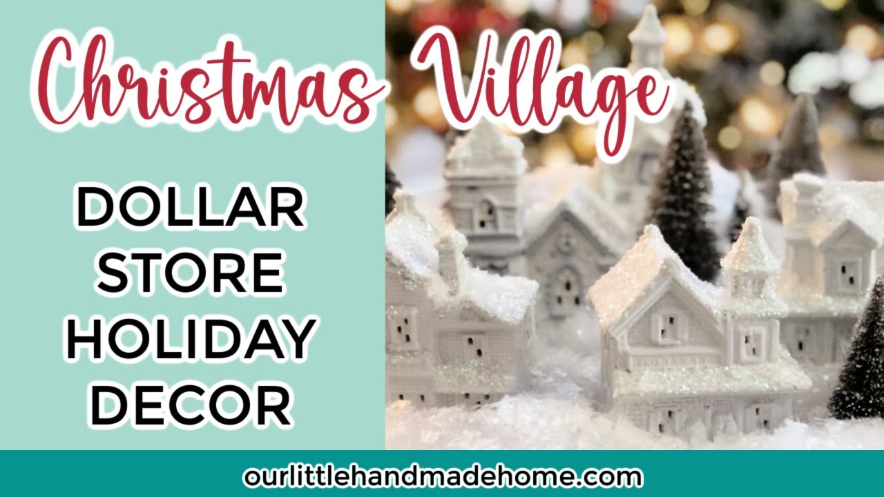 The Easiest Christmas Village {You Can Eat!}, Thrifty Decor Chick