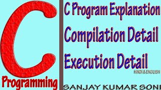First c program explanation with compilation and execution