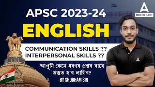 APSC CCE 2024 | Communication Skills ?? Interpersonal Skills ?? | English Strategy by Shubham Sir screenshot 5