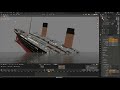 TItanic Break-Up Model Test (This does not represent any theory)