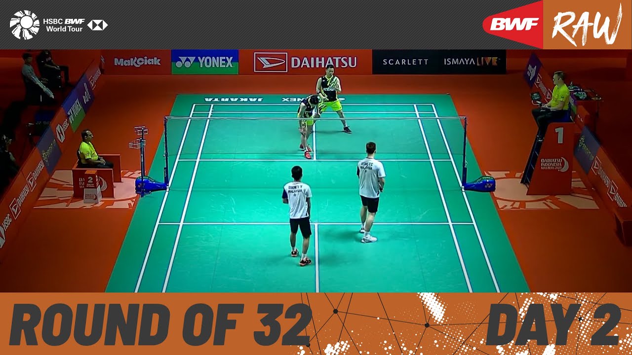 DAIHATSU Indonesia Masters 2023 Day 2 Court 1 Round of 32