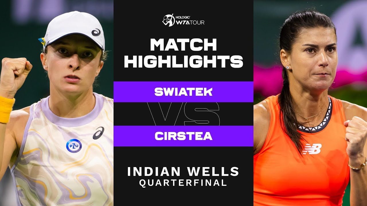 swiatek cirstea stream