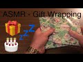 ASMR - Unboxing - Gift Wrapping - Crinkly Paper - Page Turning