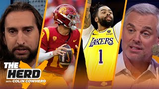 Caleb and the Bears, Russell Wilson and Fields combo, Credit LeBron for D-Lo’s success? | THE HERD