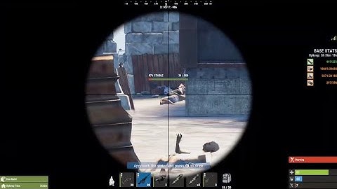 Defending *offline* Raid Ps5(Rust Console Edition)