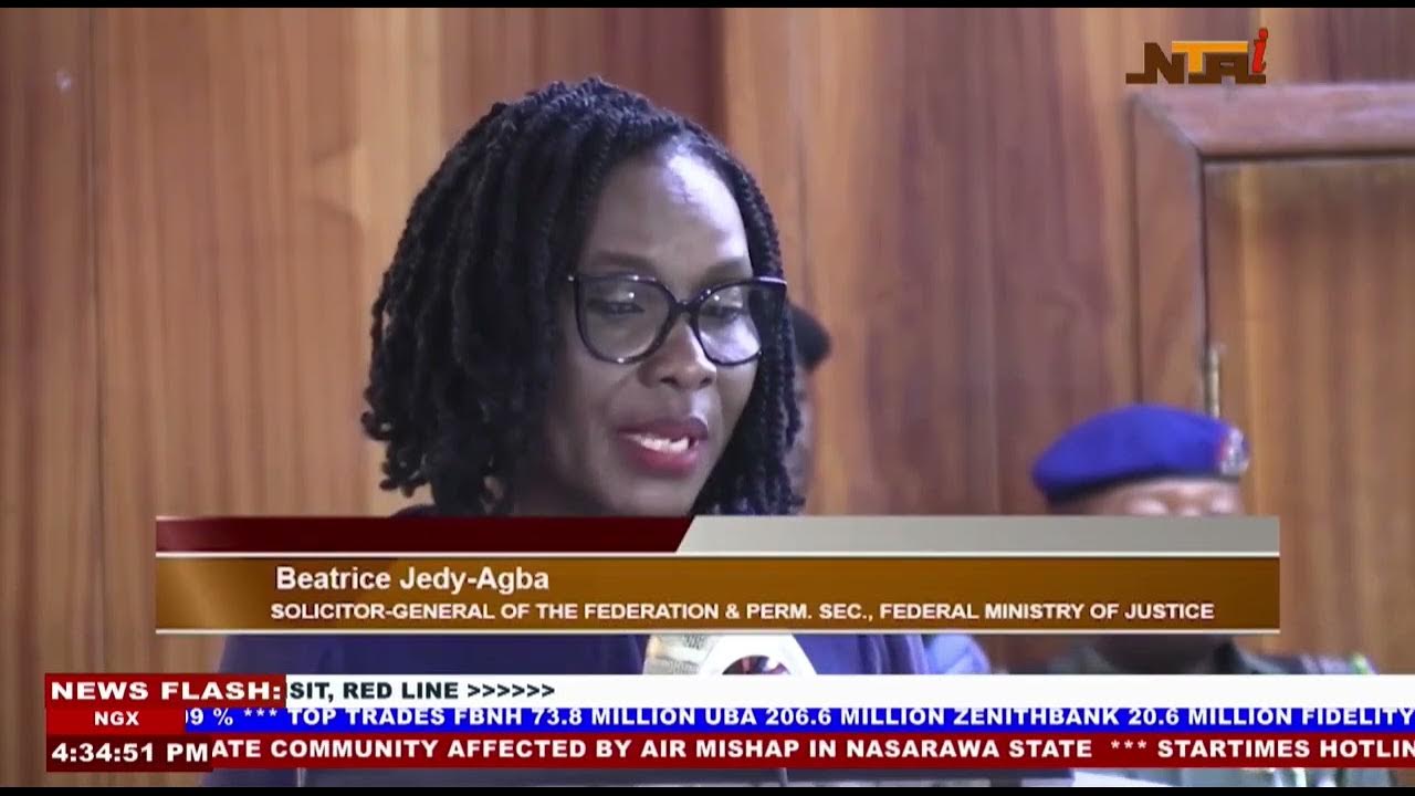 Minister Of Justice On Service Delivery
