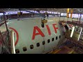 Conversion of Air Canada's first Boeing 767 Freighter