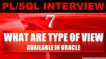 What are types of View available in Oracle