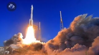 UP CLOSE Atlas-V Launches Classified NRO-61 Satellite (1080 HD)