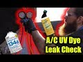 A/C UV Dye Leak Check