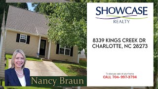 8339 Kings Creek Dr Charlotte, NC 28273 | Nancy Braun | Showcase Realty LLC