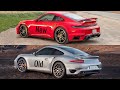 2021 Porsche 911 Turbo S vs Old Porsche 911 Turbo S