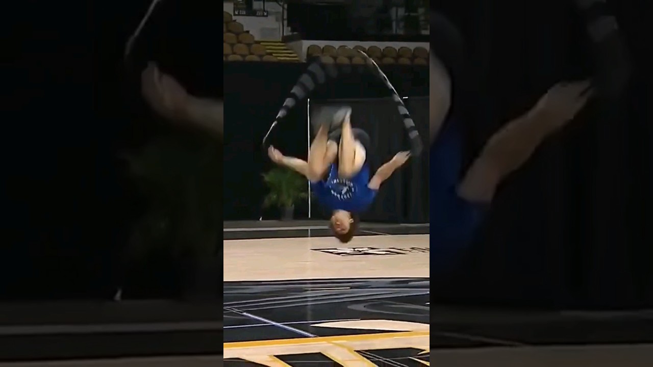 😱 TRIPLE under backflip!