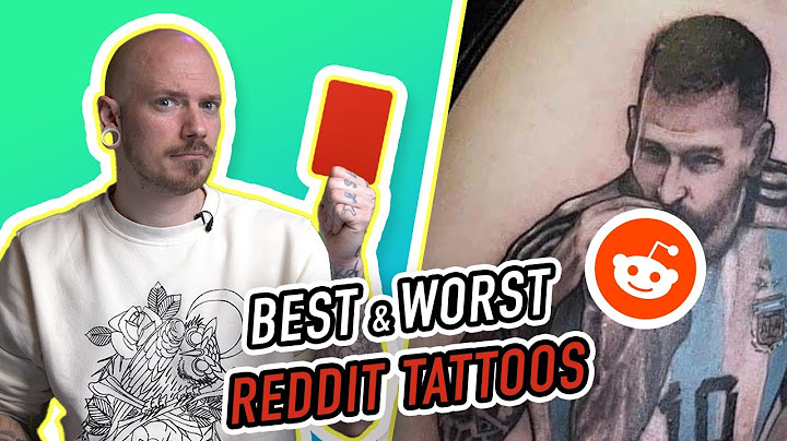 I MIGLIORI E I PEGGIORI TATUAGGI SU REDDIT | Critiche sui tatuaggi | Pony Lawson