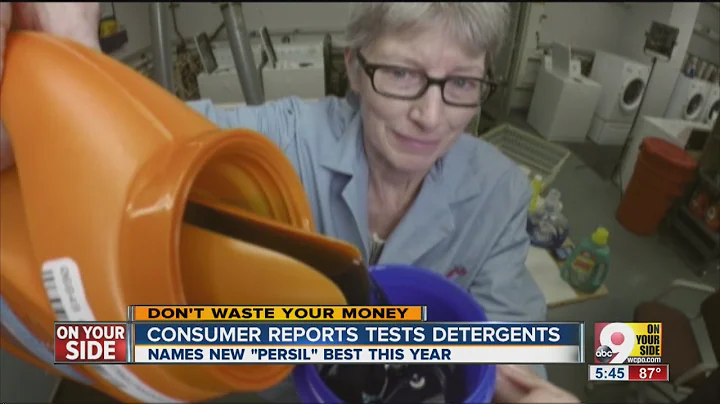 Consumer Reports tests for best laundry detergent