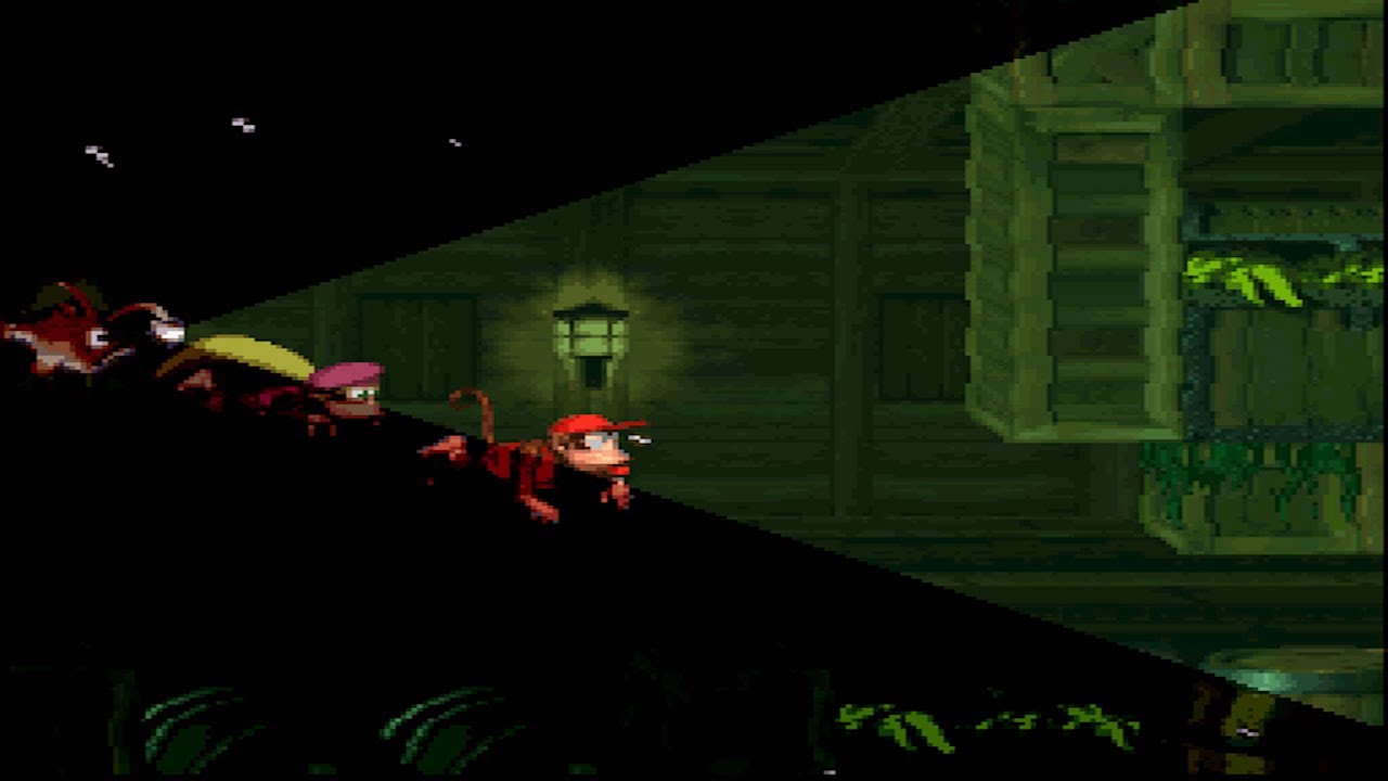 Donkey Kong Country 2 Level 14 Glimmer's Galleon YouTube