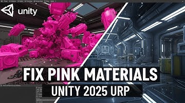 Fix pink materials in unity 2025 URP
