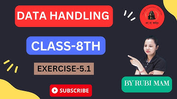 Data Handling|class-8th maths| CH-5 |EX-5.1||MANJEET SINGH MATHS||#datahandling # #manjeetsingh