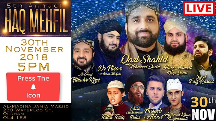 5th Annual Haq Mehfil | Oldham