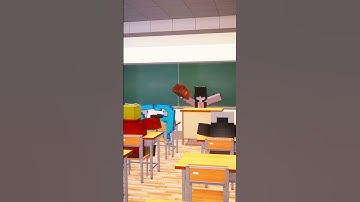 Minecraft school moment