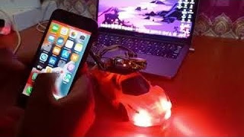 Arduino:  Controlling Smart toys with iPhone App, connecting  with bluetooth BLE