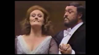 Joan Sutherland, Luciano Pavarotti, Richard Bonynge. 1979