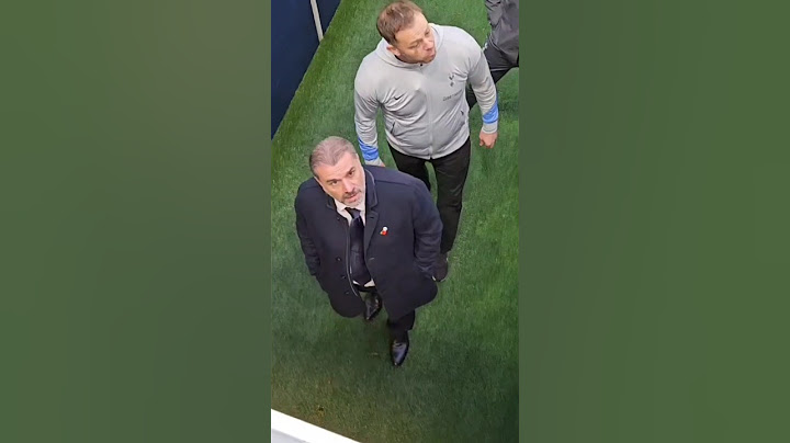 ANGRY ANGE POSTECOGLOU STOPS TO STARE AT FAN: Spurs Boss After the Game: Tottenham 1-2 Ipswich Town