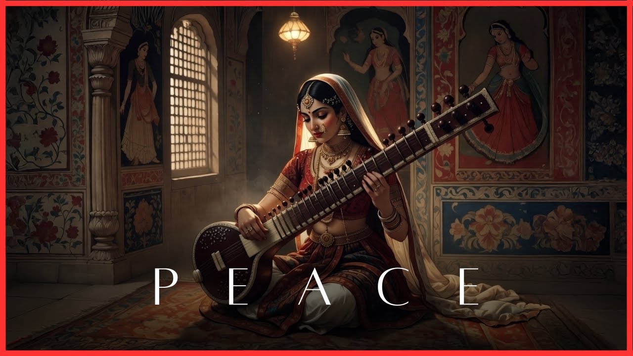2 Hours Indian Raga Music for Night Relaxation & Stress Relief Sleep ...