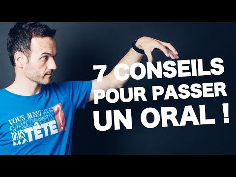 Vidéo: Comment Se Préparer à Un Examen Oral