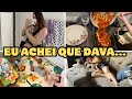 ROTINA DE MÃE SOZINHA COM BEBÊ - TENTEI DAR CONTA DE TUDO