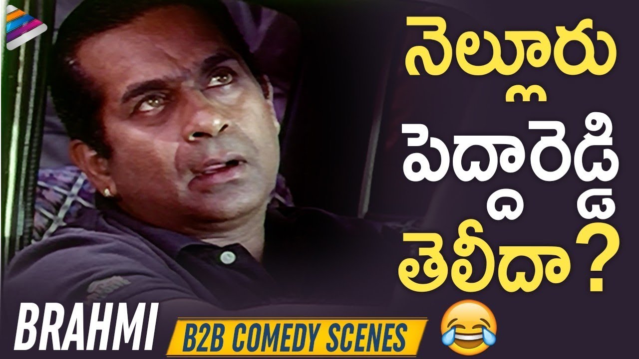 Brahmanandam Back To Back Best Comedy Scenes  Anaganaga Oka Roju Movie  Brahmanandam Comedy Scenes