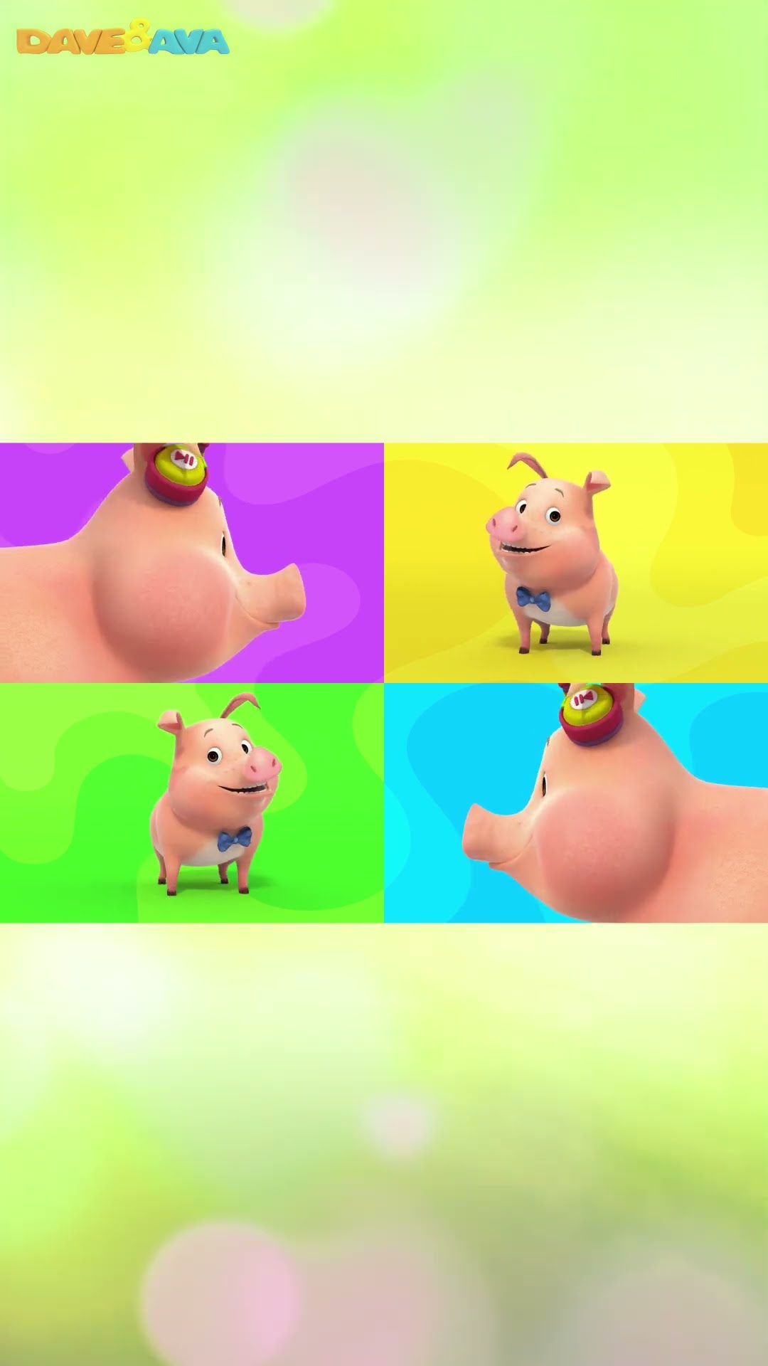 ? Colors and Phonics | Nursery Rhymes \u0026 Kids Songs by Dave and Ava ?