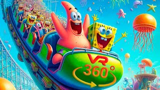 SpongeBob Roller Coasters VR 360° 8K